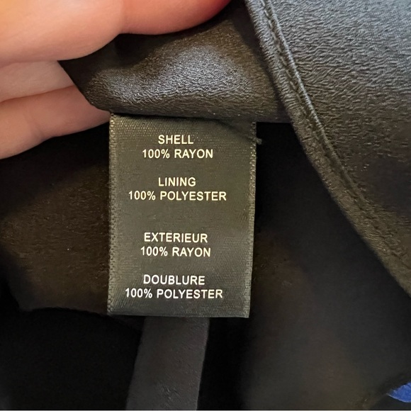 MILLY NWT Multi Blue Hadlee Floating Cosmos Print Dress Size 0 - Picture 6 of 7